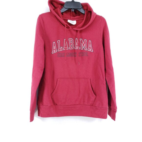 Alabama Crimson Tide Red Hoodie Sweatshirt Womens - Picture 1 of 7